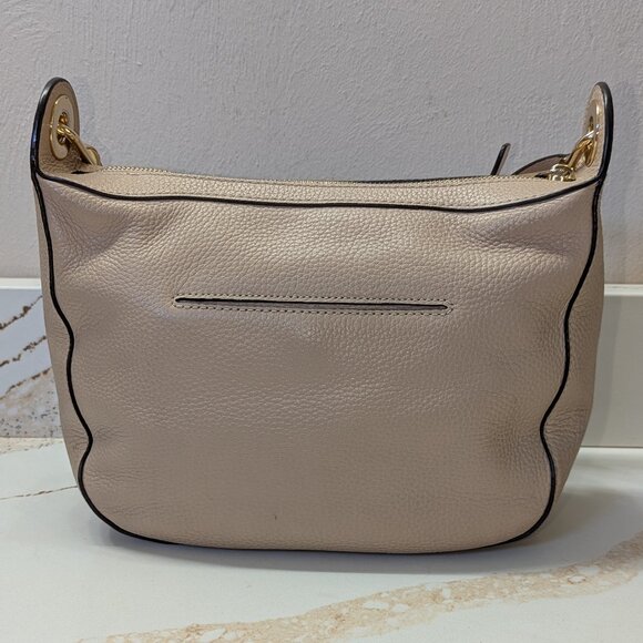 Michael Kors beige crossbody bag, EUC! Very cool strap! - Picture 5 of 5